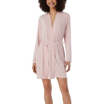 Schiesser Essentials Single Jersey Modal Bathrobe Lyserosa modal Small Dame