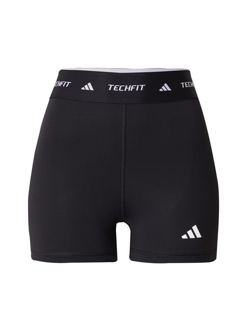 ADIDAS PERFORMANCE Sportsbukser 'All Me'  sort / hvid