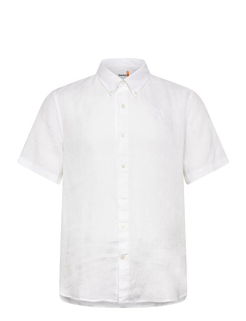 Timberland | Linen Short Sleeve Shirt | L