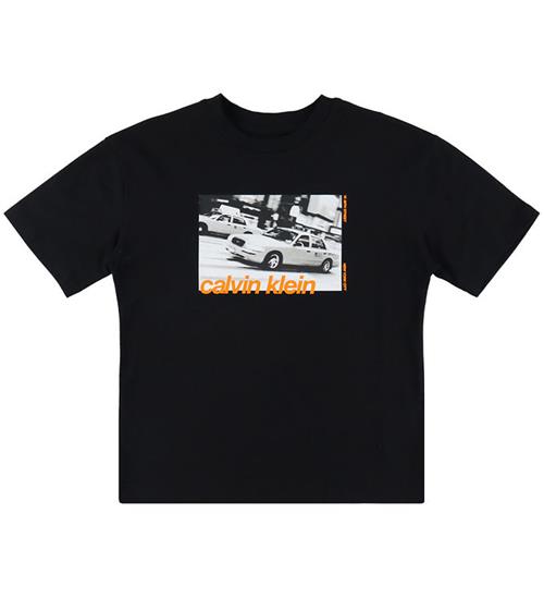 Calvin Klein T-shirt - Photoprint - Sort