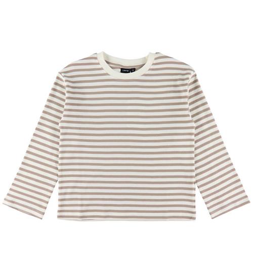 LMTD Bluse - NlfRain - Mocha Meringue/Gardenia