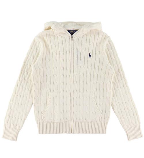 Polo Ralph Lauren Cardigan - Strik - Clubhouse Cream