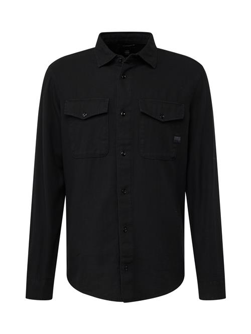 G-STAR Forretningsskjorte 'Marine'  black denim