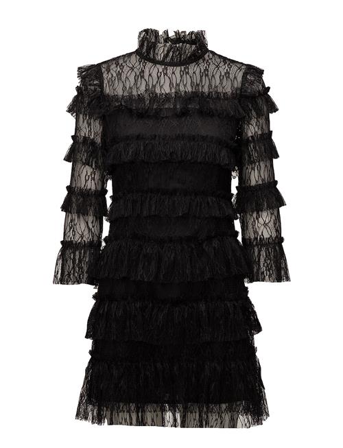 Malina | Carmine Frill Lace Mini Dress | M