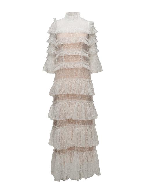 Malina | Carmine Long Sleeve Lace Maxi Dress | S