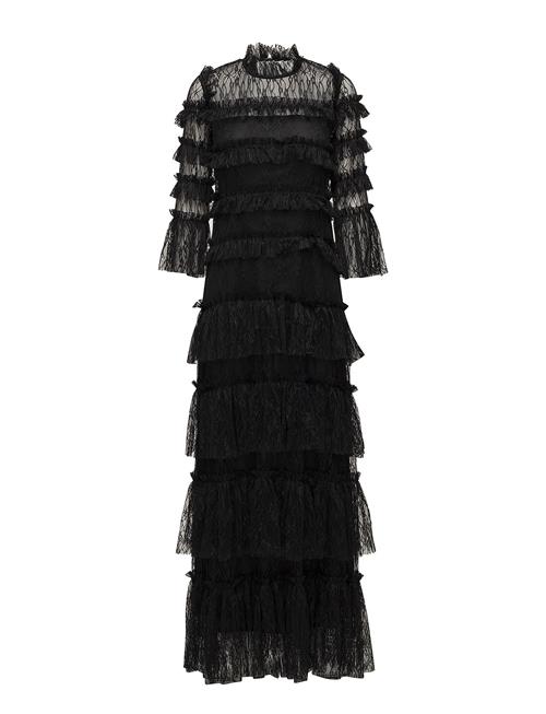 Malina | Carmine Long Sleeve Lace Maxi Dress | XS