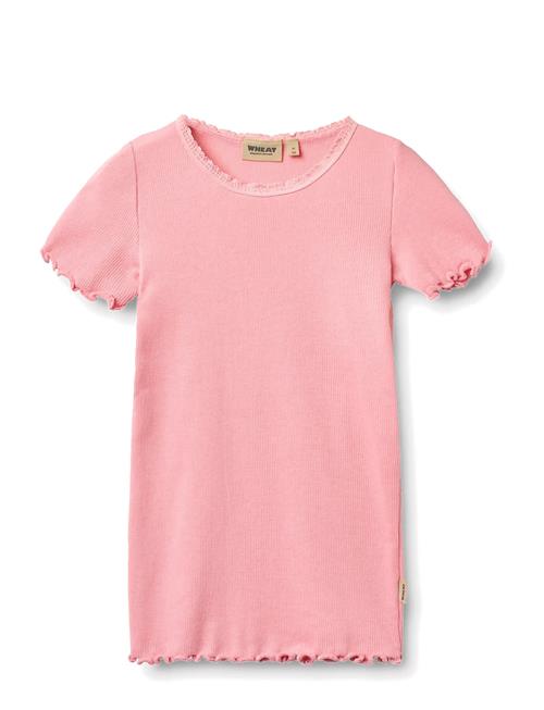Wheat | Rib T-Shirt S/S Katie | 128