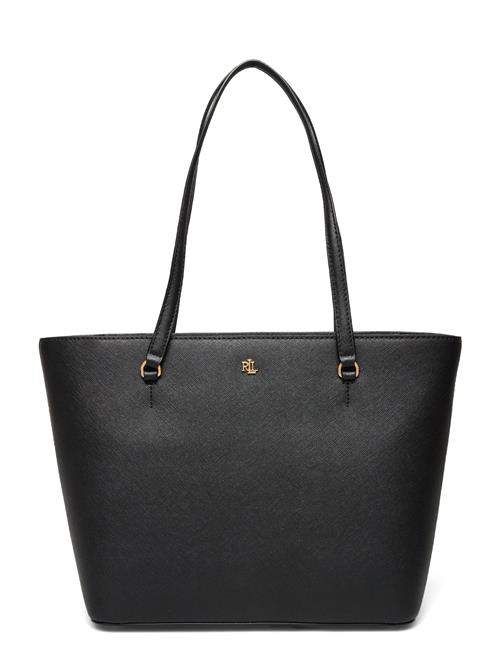 Lauren Ralph Lauren | Crosshatch Leather Medium Karly Tote | ONE SIZE