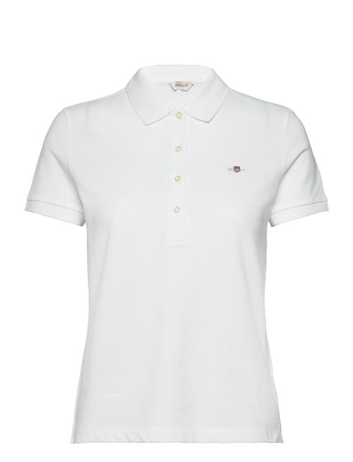 GANT | Slim Sheild Cap Sleeve Pique Polo | M