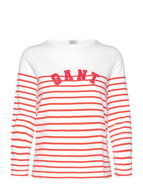 GANT | Reg Breton Boat Neck T-Shirt | S