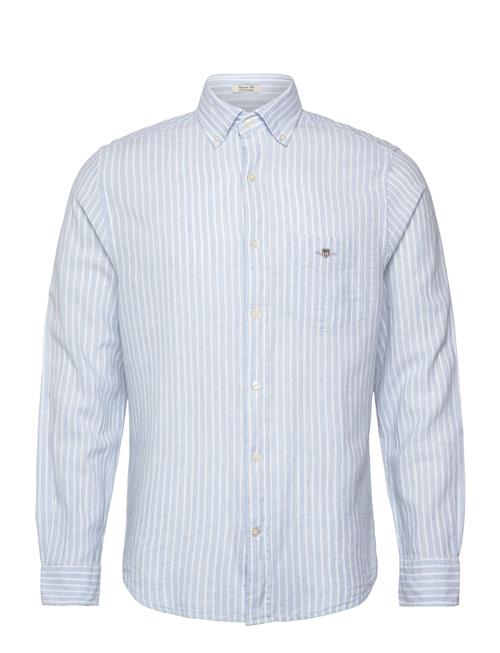 GANT | Reg Cotton Linen Stripe Shirt | S