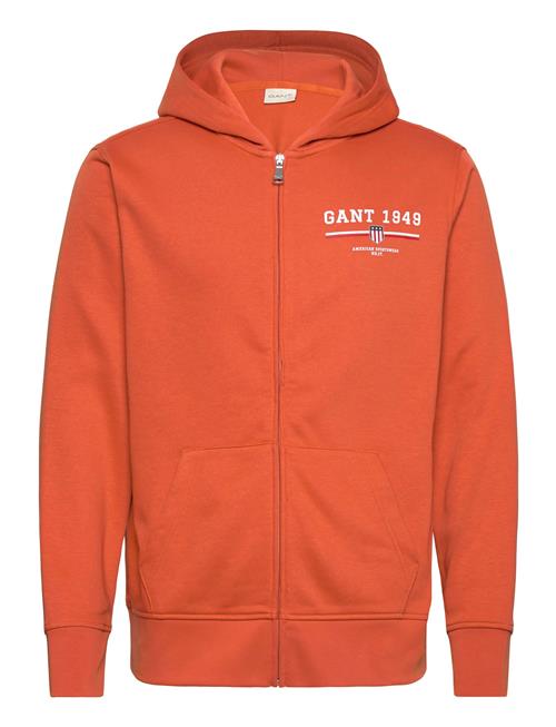 GANT | Graphic Full Zip Hoodie | XL