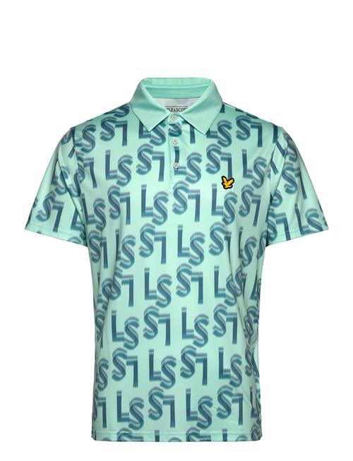Lyle & Scott Sport | Ls Monogram Printed Polo Shirt | XL