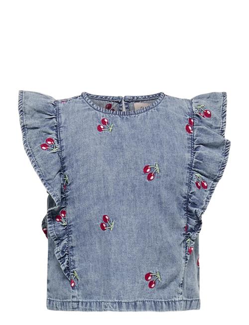 Kids Only | Kmgdandy Frill Cherry Top Dnm | 104
