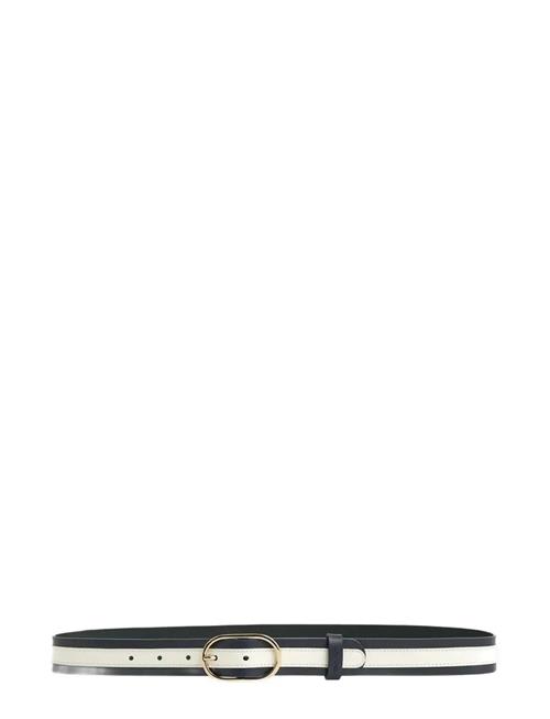 GANT | Stripe Leather Belt | 105
