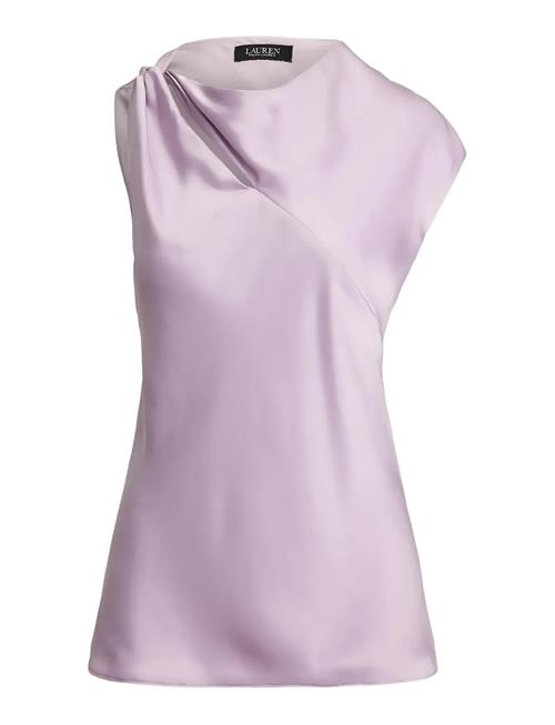 Lauren Ralph Lauren | Charmeuse Asymmetrical Blouse | L