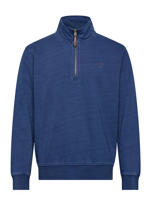 Timberland | Indigo 1/4 Zip Sweatshirt Mid Indigo | S