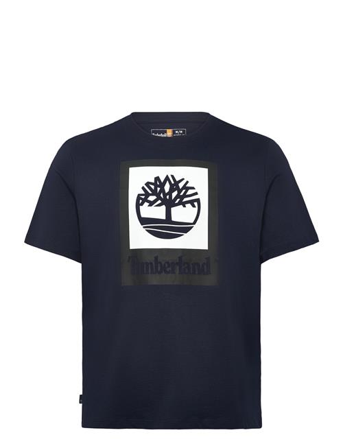 Timberland | Stack Logo Colored Short Sleeve Tee Dark Sapphire | S