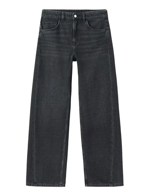 Mango | Mid-Rise Barrel Jeans | 36