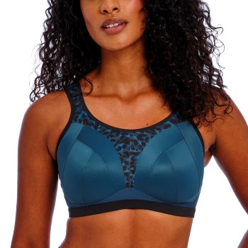 Freya BH Dynamic Soft Sports Bra Mørk Turkis D 80 Dame