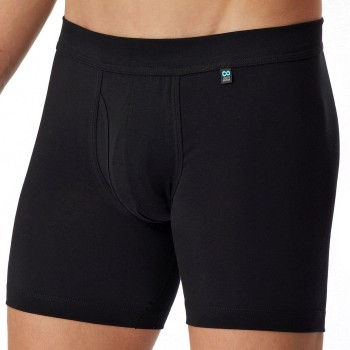 Schiesser Long Life Cotton Cyclist Boxer Sort bomuld Medium Herre
