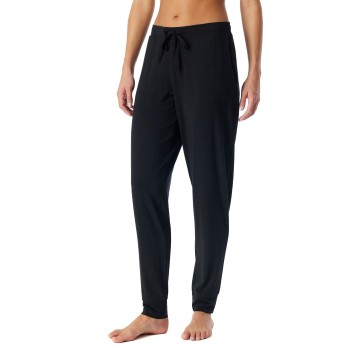 Schiesser Women Mix and Relax Long Modal Pants Sort modal 38 Dame