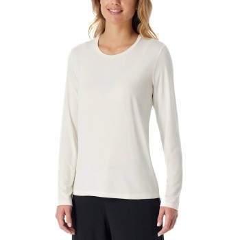 Schiesser Women Mix and Relax Longsleeved Shirt Benhvid modal 46 Dame