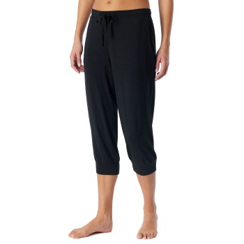 Schiesser Women Mix and Relax Modal Pants Sort modal 38 Dame