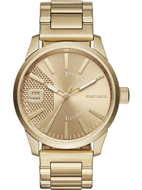 DIESEL Analogt ur  guld