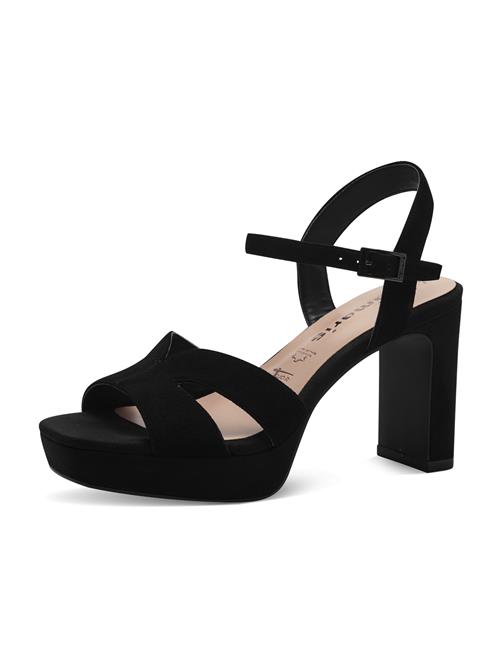 Tamaris Sandaler med rem  sort