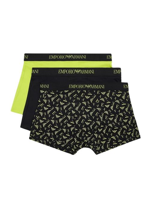 Emporio Armani Boksershorts  neongrøn / sort