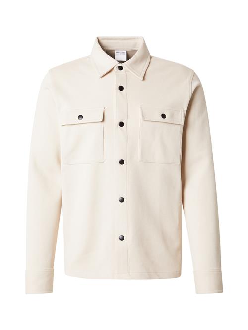 SELECTED Sweatjakke 'SLHJackie'  lysebeige