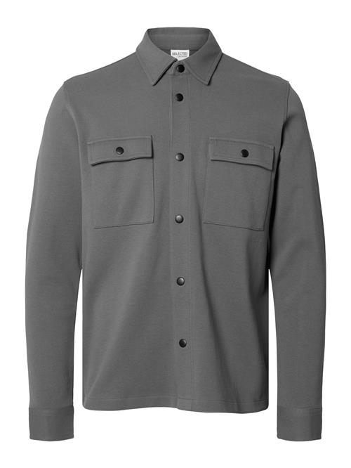 SELECTED Sweatjakke 'SLHJackie'  mørkegrå