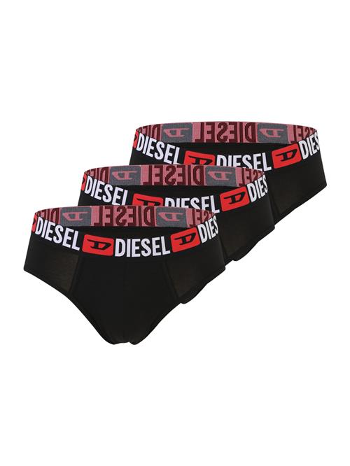 DIESEL Slip 'ANDRE'  rød / sort / hvid