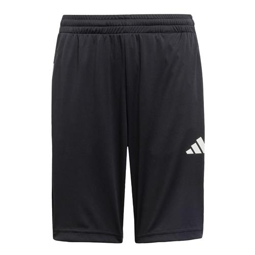 ADIDAS SPORTSWEAR Sportsbukser 'Essentials'  sort / hvid