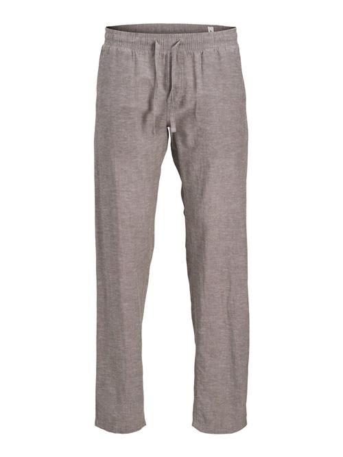 JACK & JONES Bukser 'JPSTKane JJSummer'  brun-meleret
