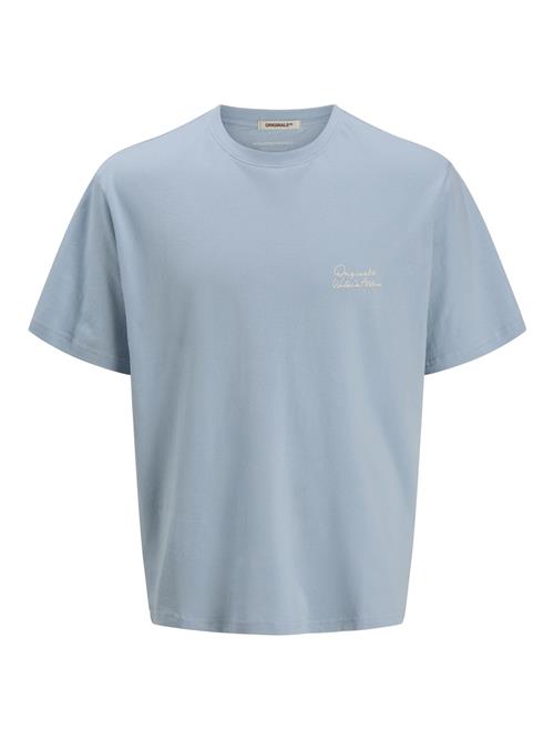 JACK & JONES Bluser & t-shirts  himmelblå / offwhite