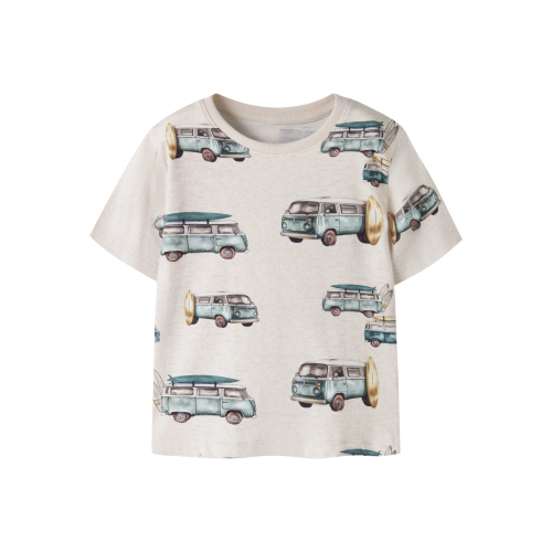 NAME IT T-shirt Jaxon Peyote Melange