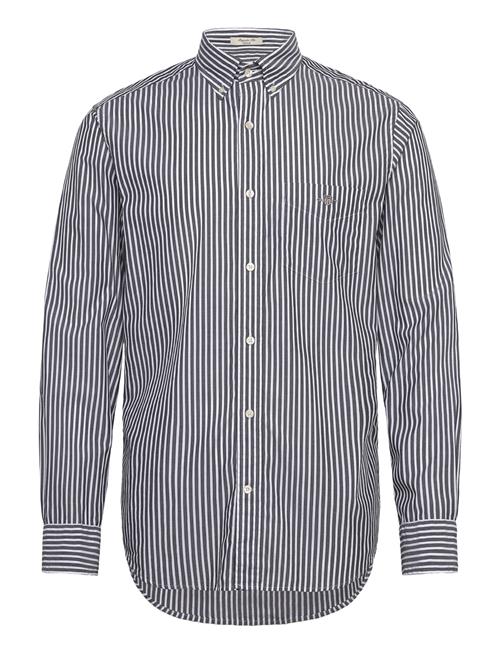 GANT | Reg Classic Poplin Stripe Shirt | XXL