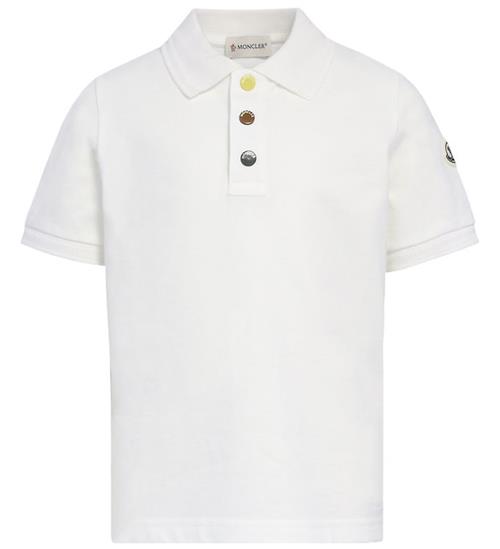 Moncler Polo - Hvid