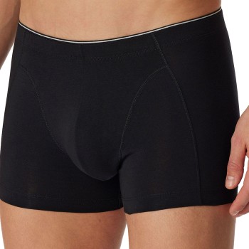 Schiesser Organic Cotton Boxer 3XL-4XL Sort økologisk bomuld 4XL Herre