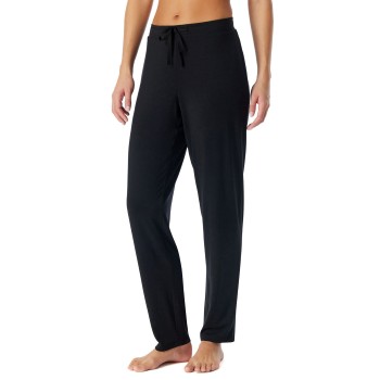 Schiesser Women Mix and Relax Straight Pants Sort modal 42 Dame