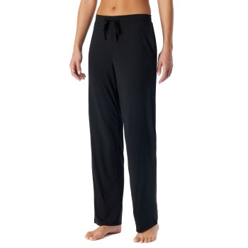 Schiesser Women Mix and Relax Wide Pants Sort modal 48 Dame