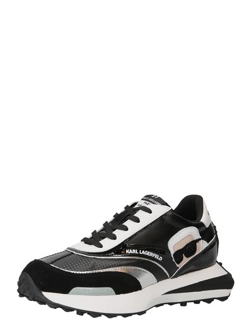 Karl Lagerfeld Sneaker low  beige / sort / sølv / hvid
