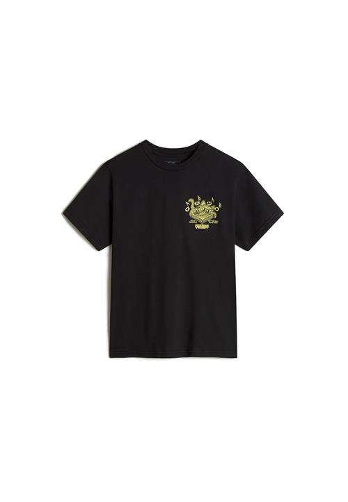 VANS Shirts 'Scratched Records'  lemon / sort