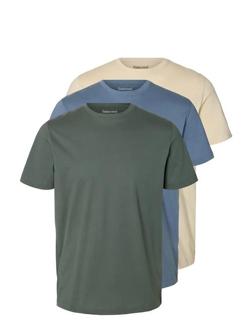 Selected | Slmcormac Ss O-Neck Tee 3-Pack Noos | L