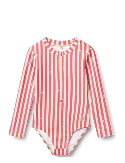 Wheat | Swimsuit L/S Margot | 116