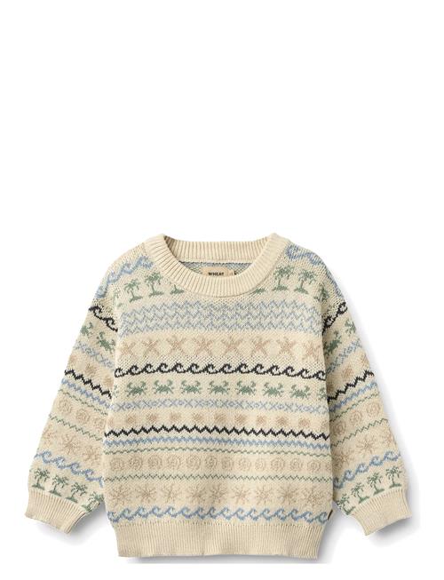 Wheat | Jacquard Pullover August | 122