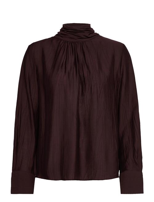 Mango | Textured Blouse With Foulard | L