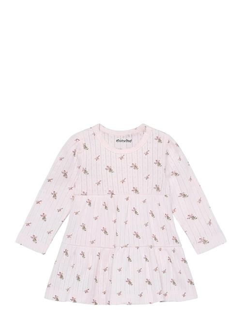 Minymo | Body Dress Ls Aop Pointell | 56
